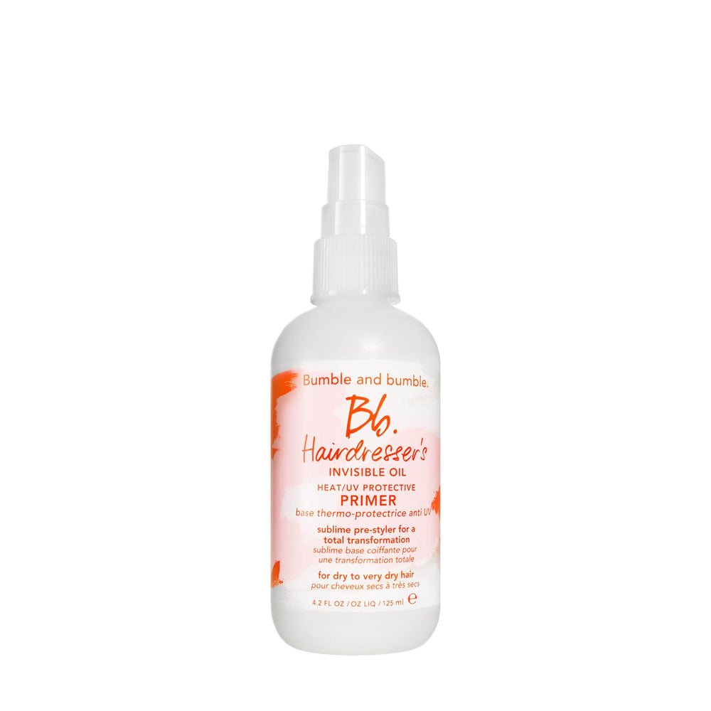 Bumble and bumble Aceite Invisible protege el cabello del calor de herramientas.