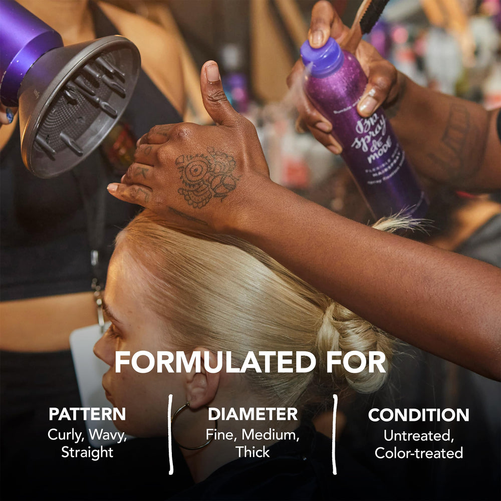 Spray de Mode de Bumble and bumble, memoria de forma para peinados duraderos