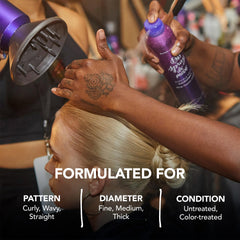 Spray de Mode de Bumble and bumble, memoria de forma para peinados duraderos