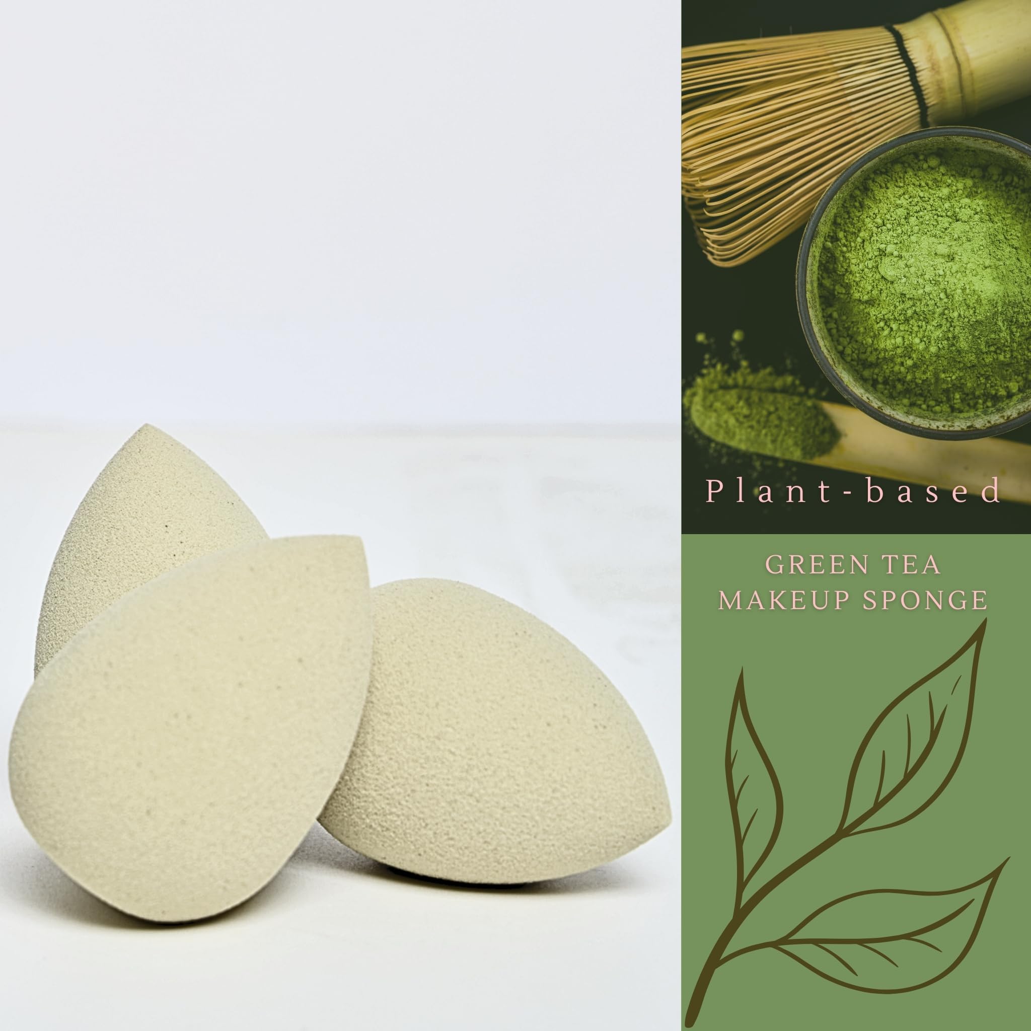 Texture closeup reveals soft, latex-free material for smooth blending.
