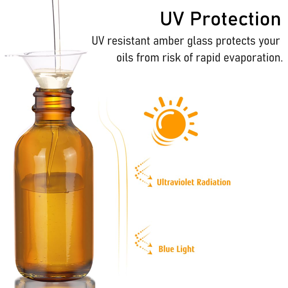 Bumobum amber glass dropper bottle close-up shows precise measurement dropper.