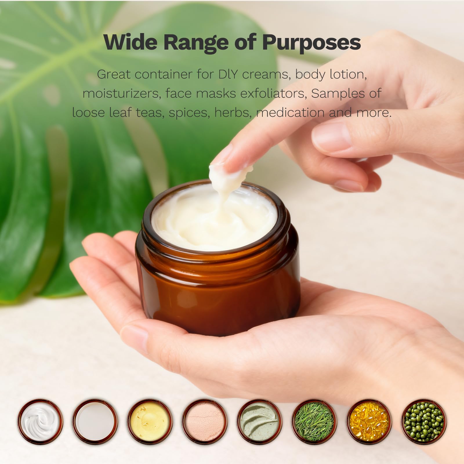 Bumobum dishwasher-safe glass jar for easy cleaning