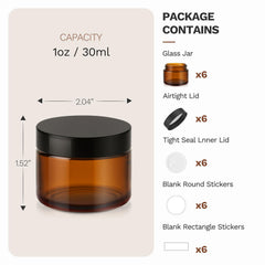 Bumobum jar with inner liner providing a secure leak-proof seal