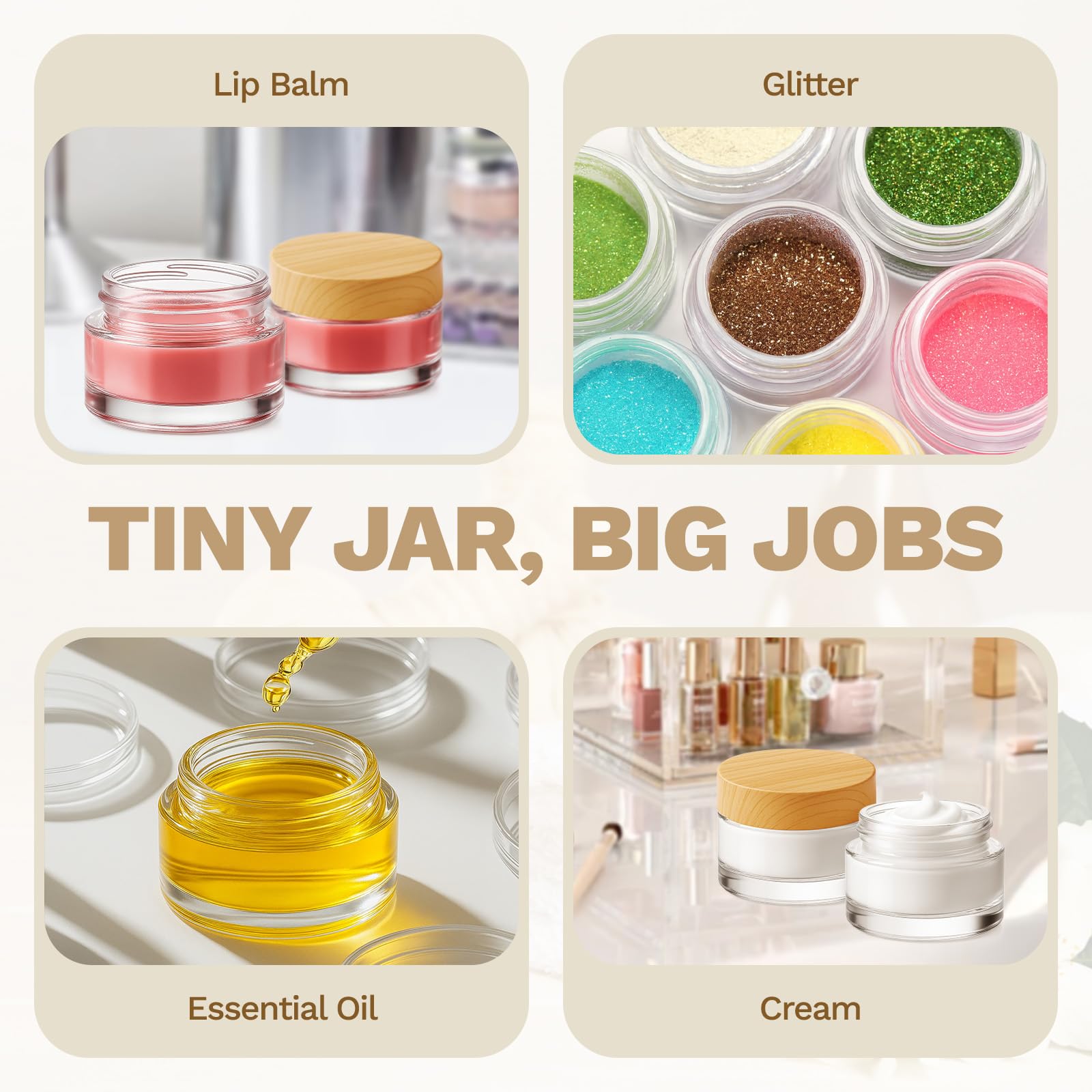 Bumobum thick-walled glass jar demonstrates crack resistance in daily routines.