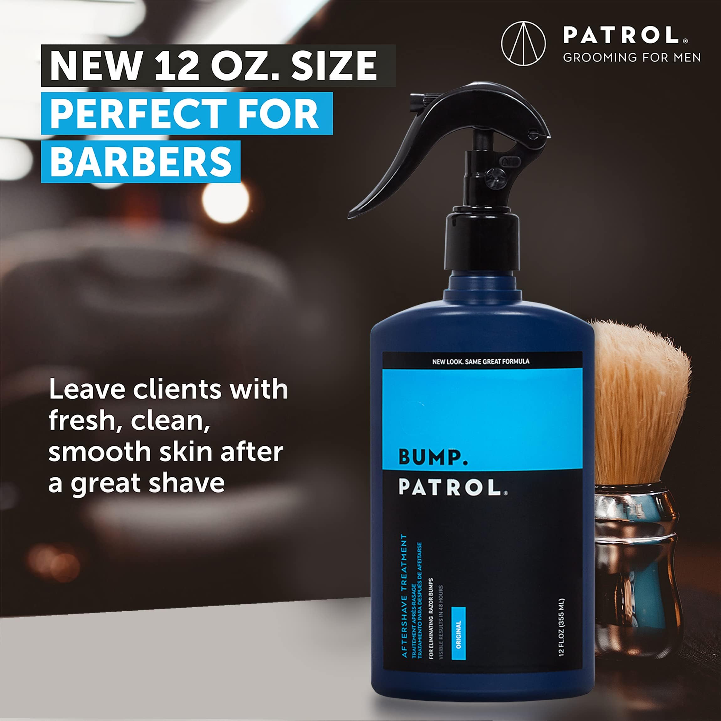 Bump Patrol all-skin-types support for versatile shaving recovery.