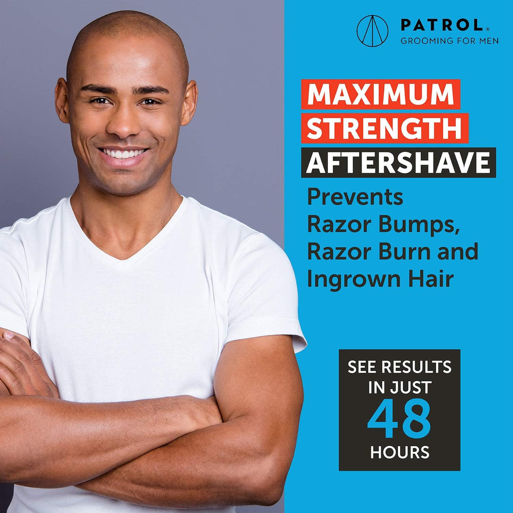 Bump Patrol applied to bikini area to prevent irritation.