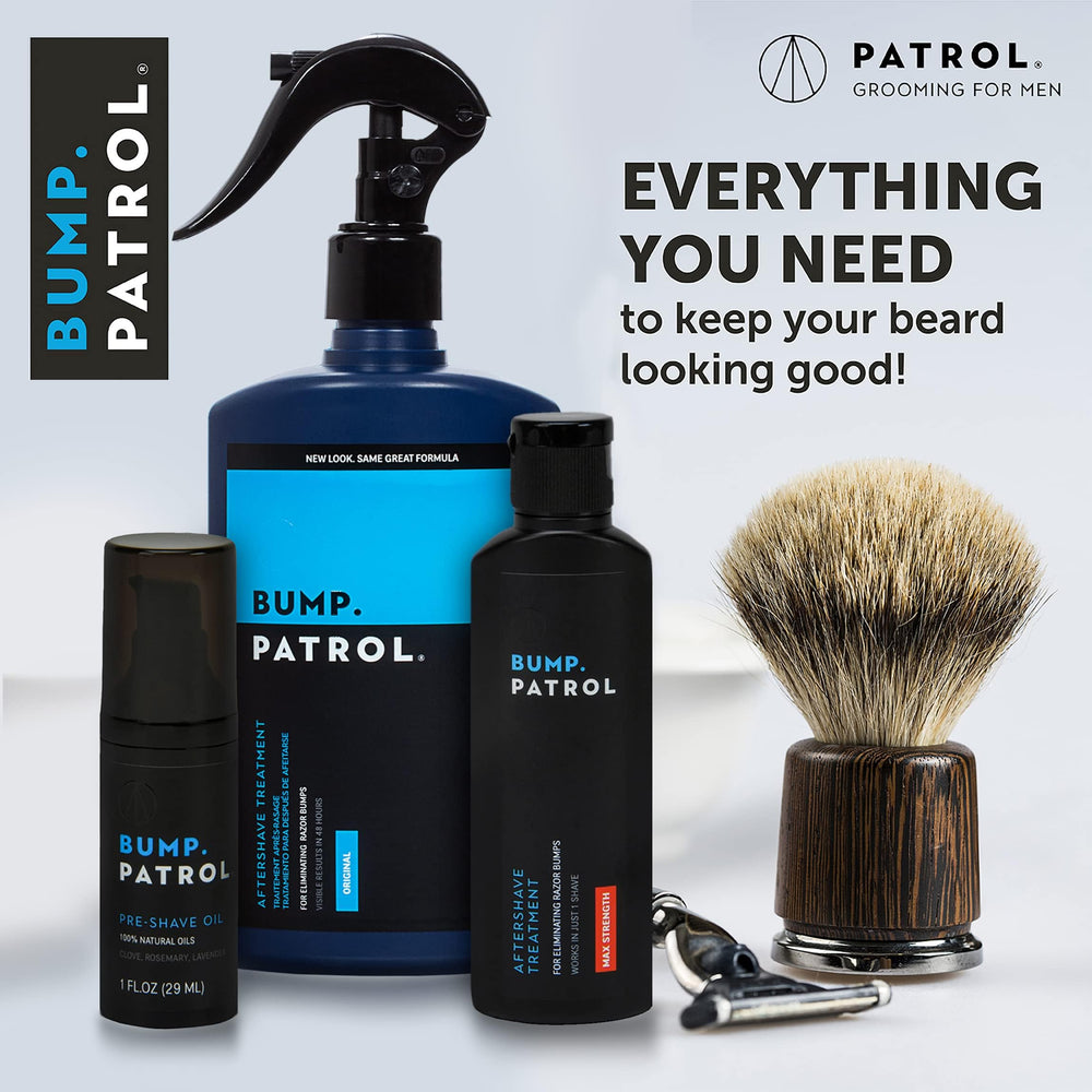 Bump Patrol fast absorption with non-sticky finish after application.