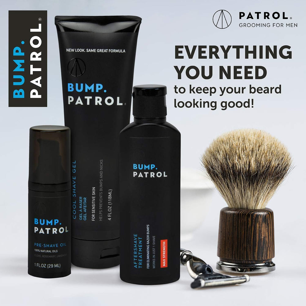 Bump Patrol made-in-USA seal on box signals trusted, cruelty-free production.