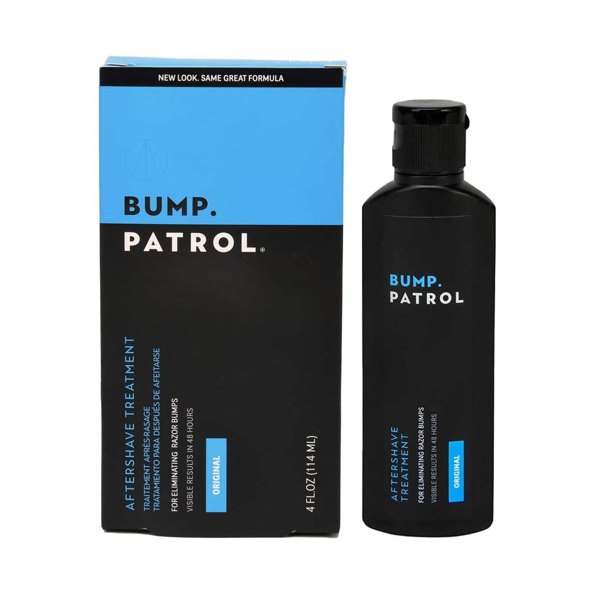 Bump Patrol Original Formula Aftershave Serum bottle ready for post-shave care.