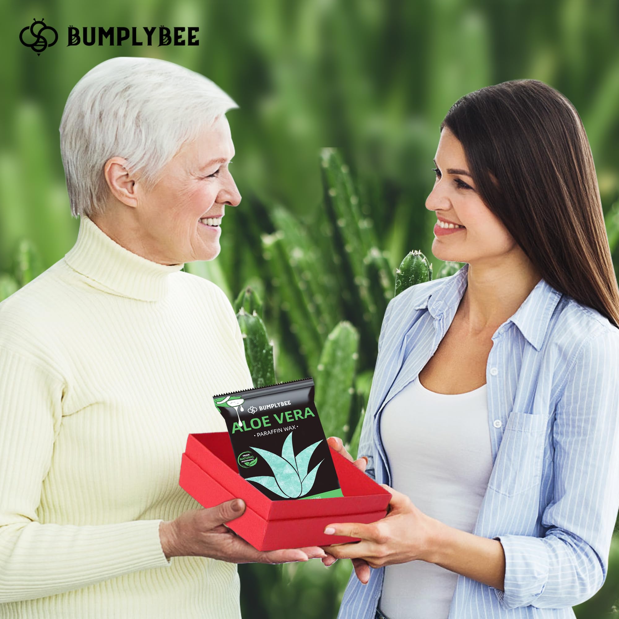 BUMPLYBEE soft hydration for skin during paraffin use