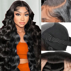 bunGiol HD lace closure 5x5—seamless scalp blend.