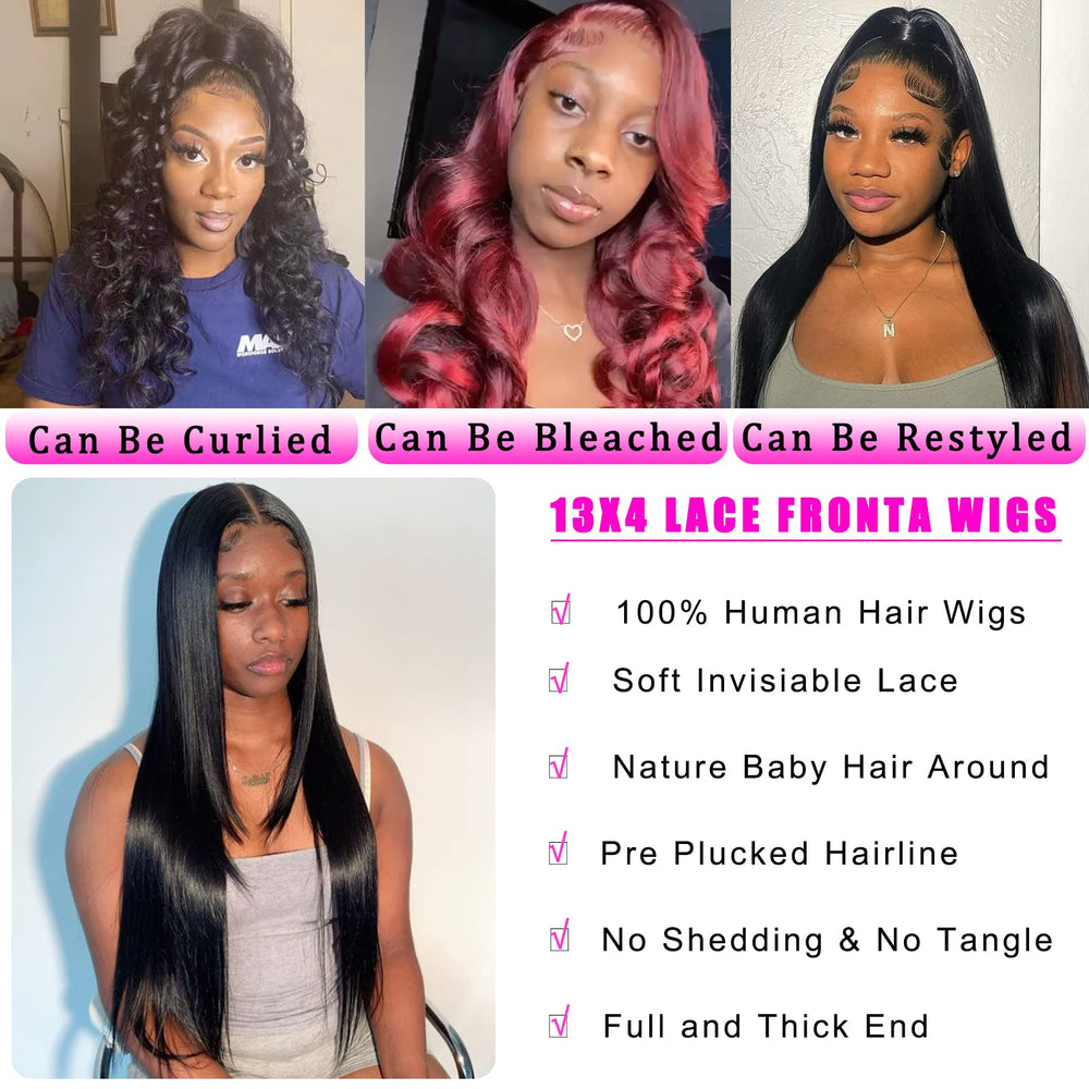 bunGiol lace front 13x4 with invisible knots blends with skin tones.