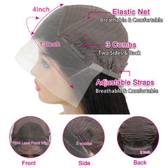 bunGiol pre-plucked natural hairline with baby hairs for seamless realism.