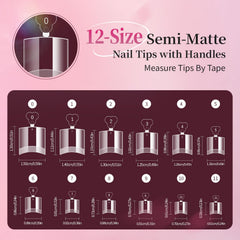 Buqikma 240pcs in 120PP box offers versatile nail art options.