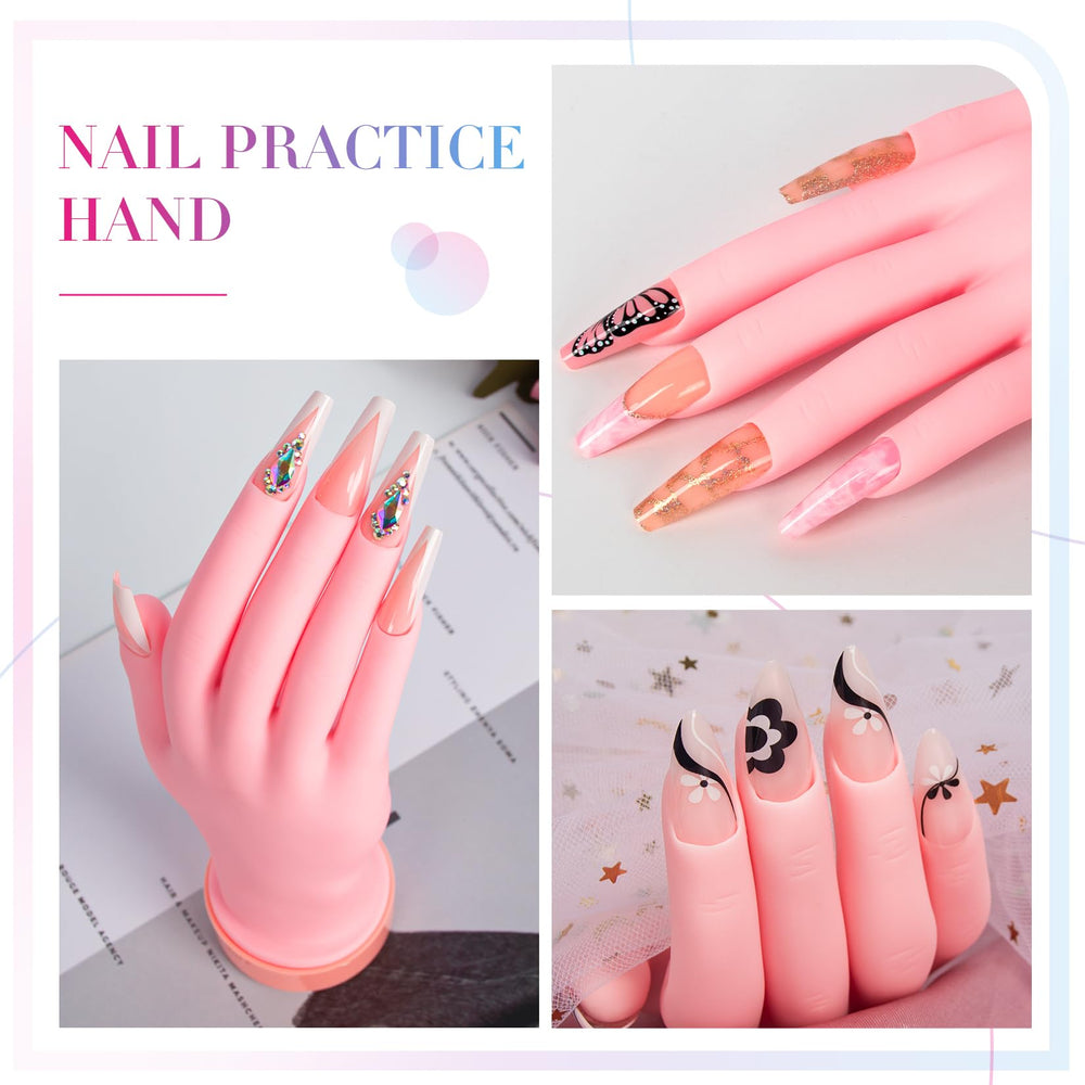 Buqikma nail art on tips enables pattern testing