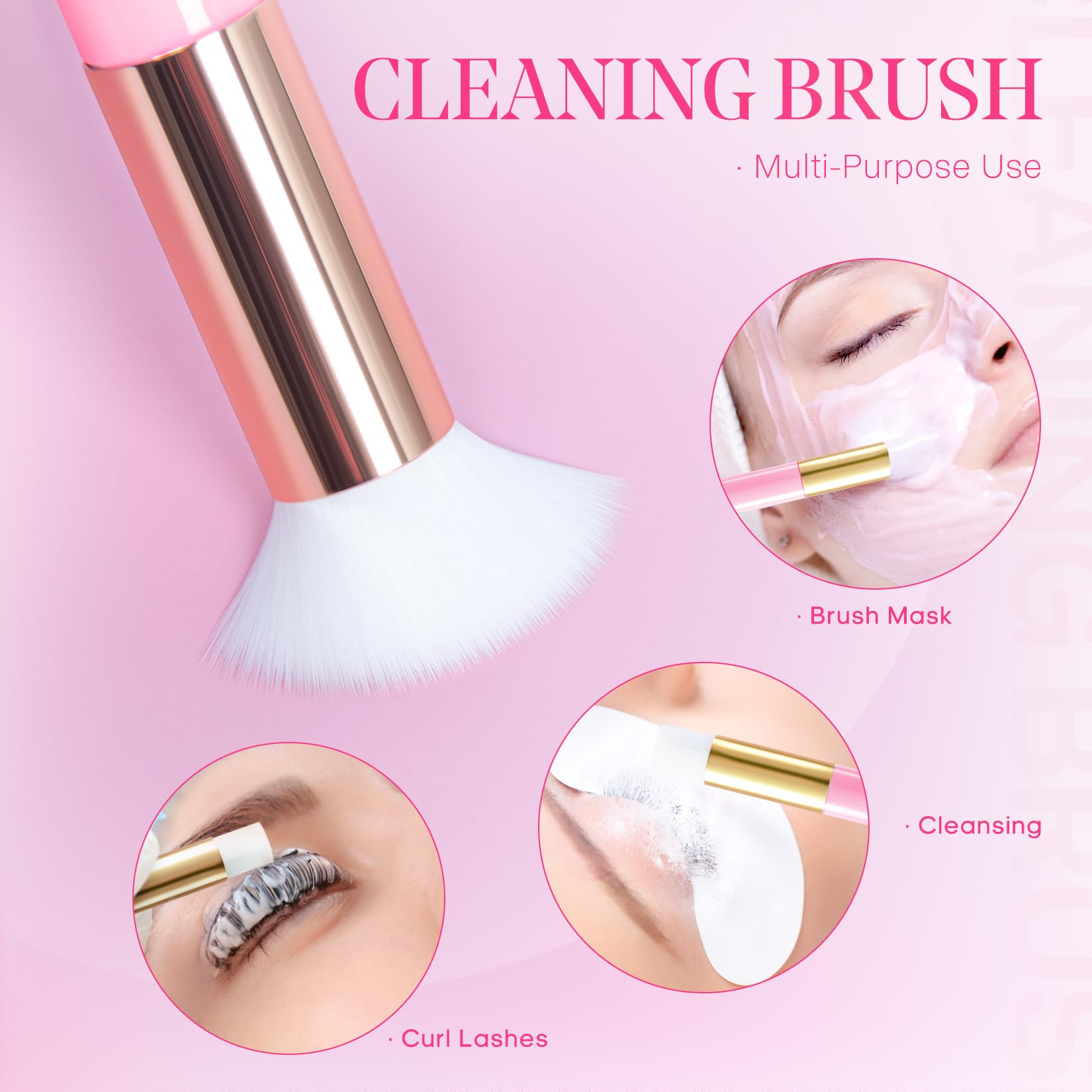 Buqikma professional lash extension kit on display for salon use