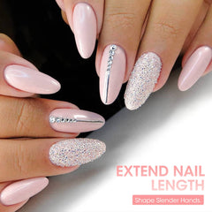 Buqikma short nail tips 12 sizes marked 0-11 for versatile styling.