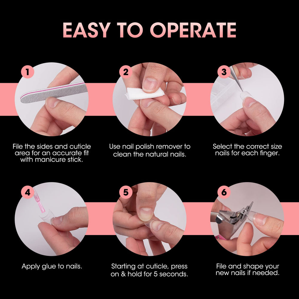 Buqikma clear ABS tips provide smooth color application.