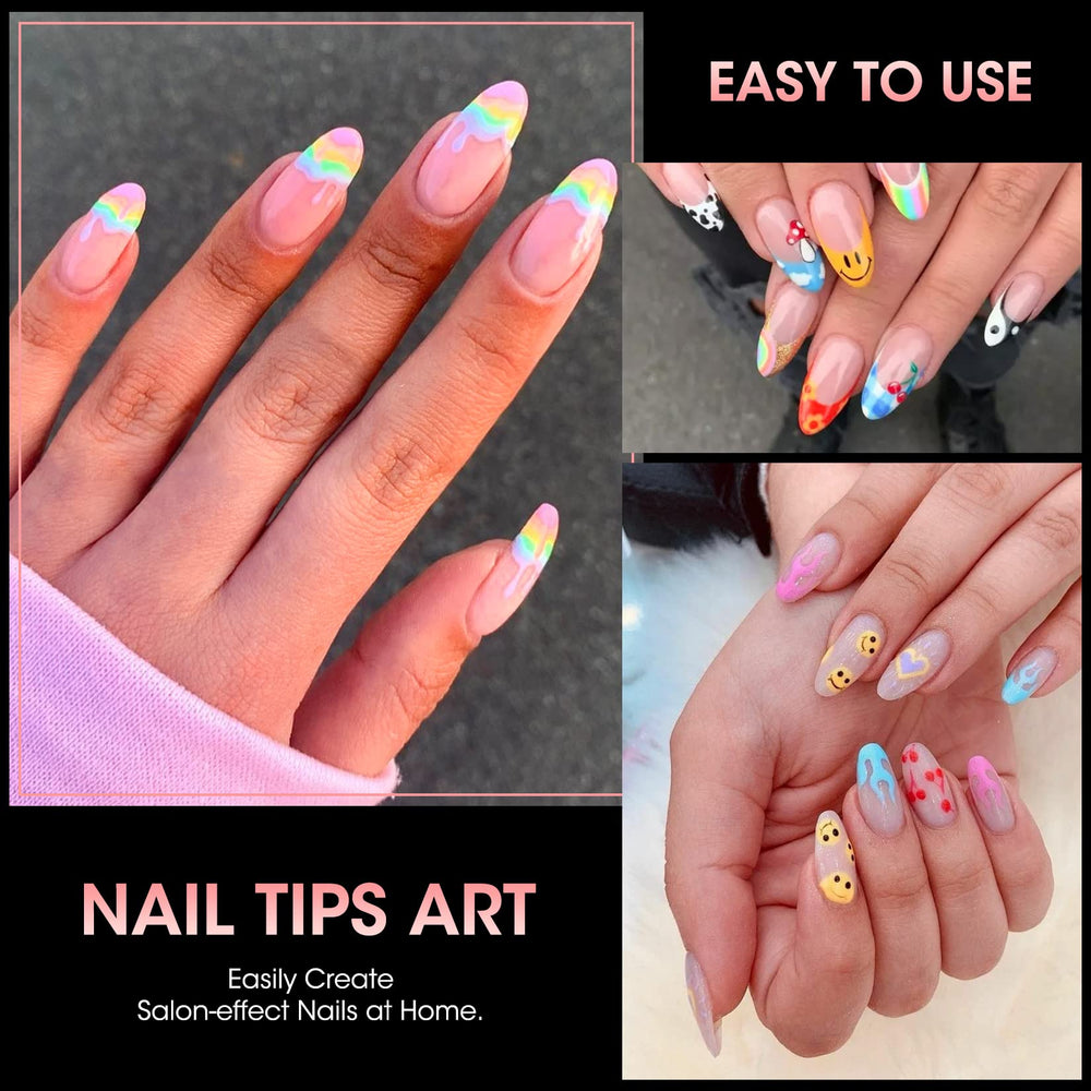 Buqikma tips ready for DIY home manicures and salon use.