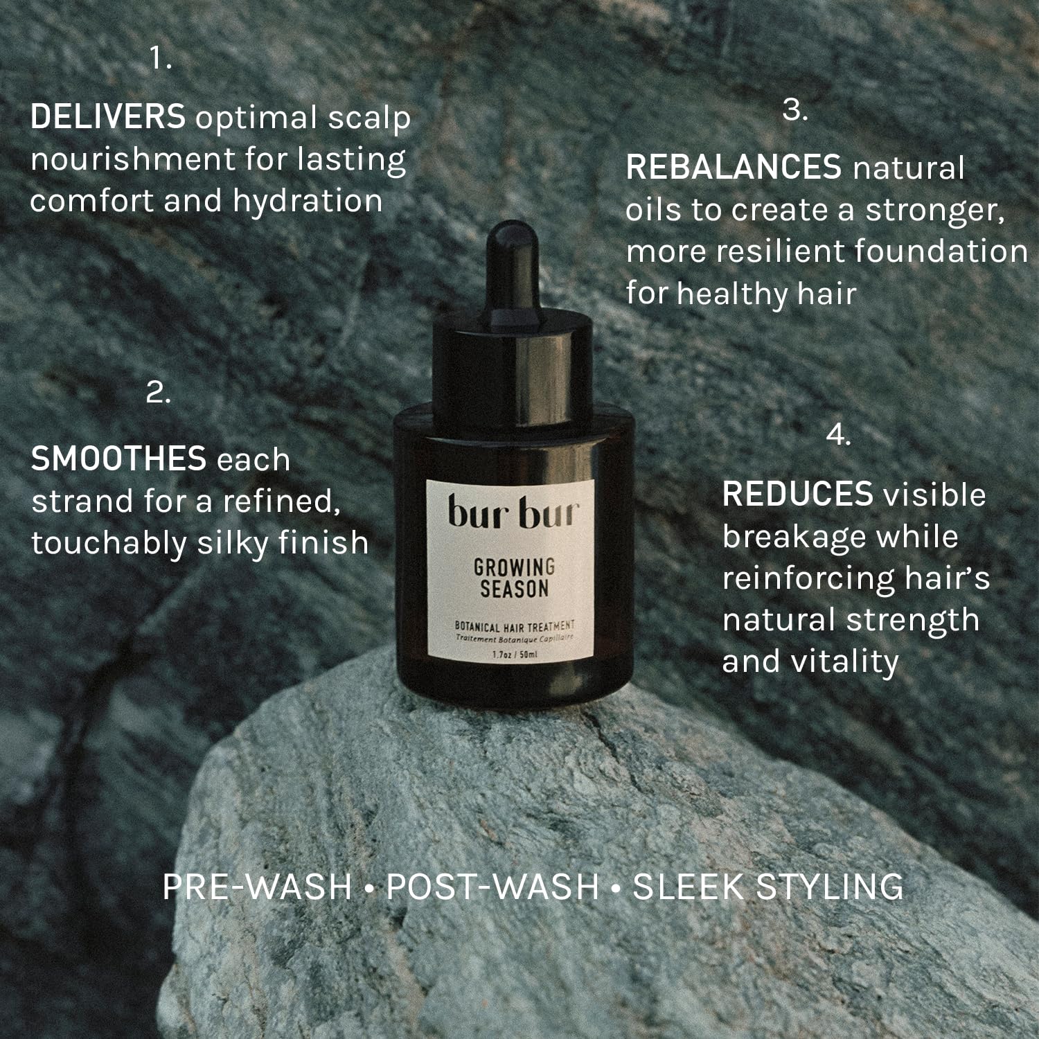 Hair strands after oil treatment look smoother and more manageable