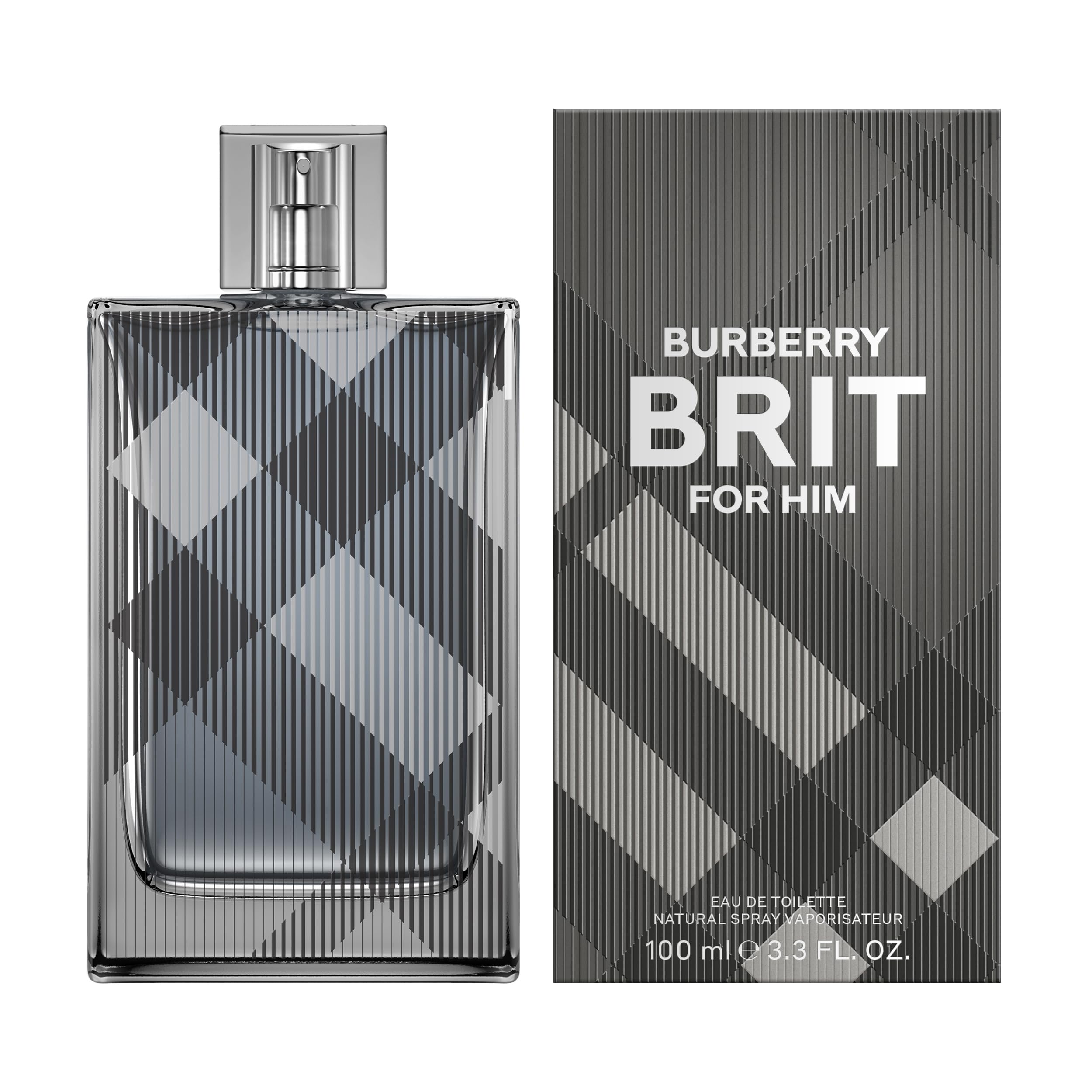Ginger spice hints on Burberry Brit for Him with cedar warmth.