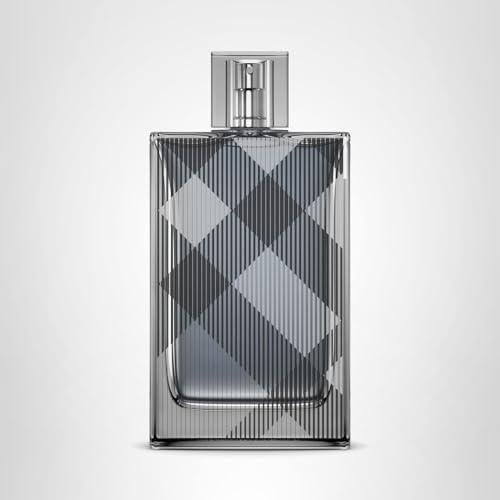 Tonka bean base visible on Burberry Brit for Him bottle.