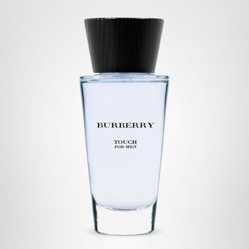Burberry Touch for Men top-note mandarin-leaf detail hints at fresh brightness.