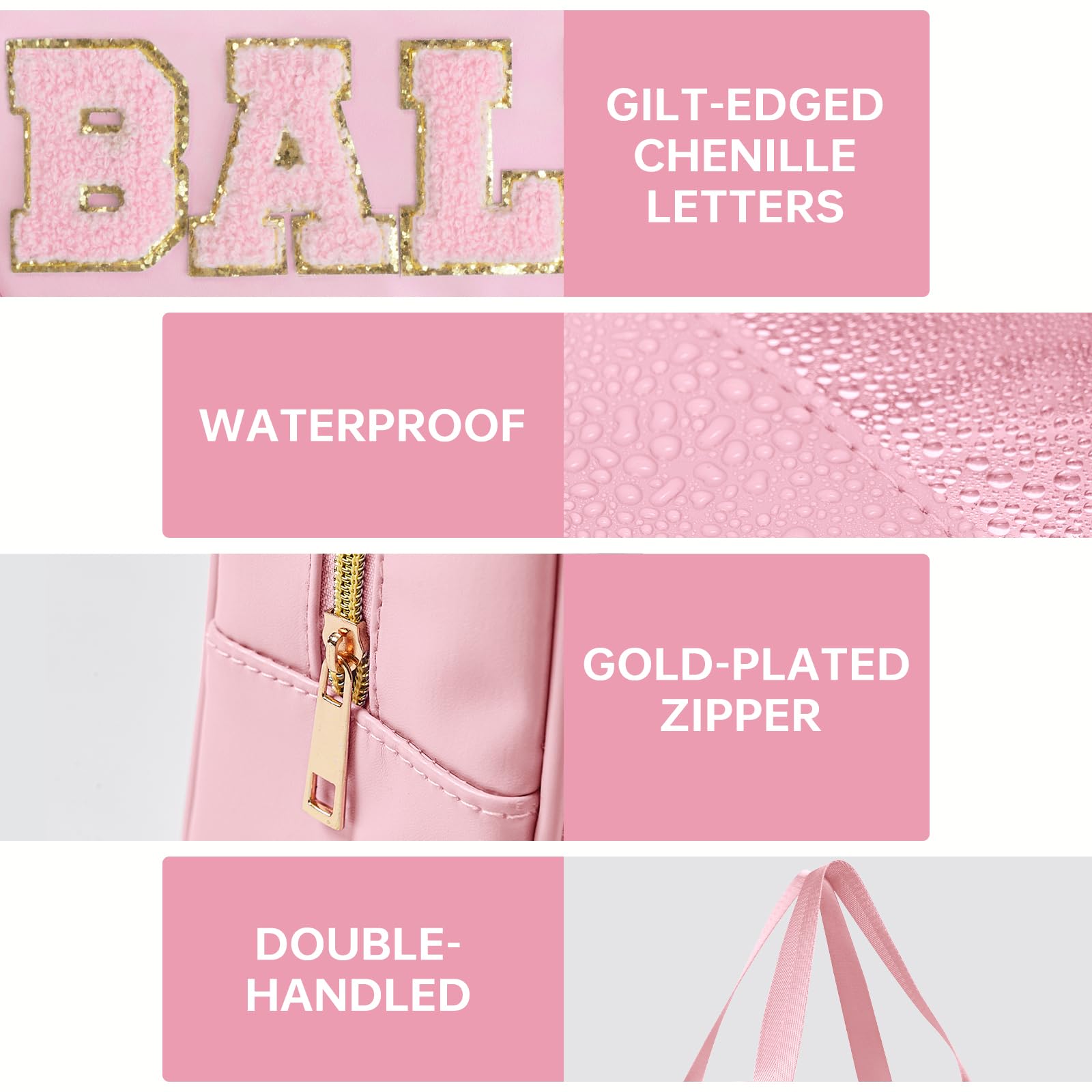 Burskit Ballet Bag waterproof nylon material protects essentials.