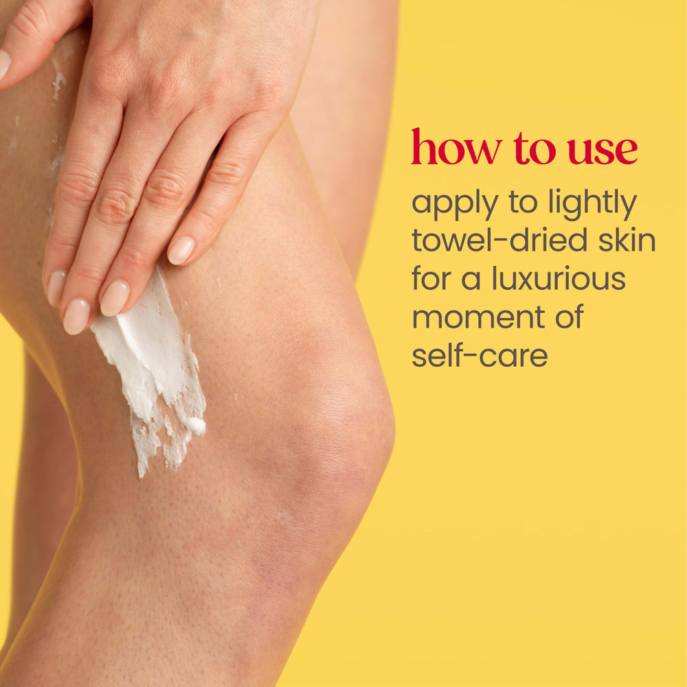 Después de la ducha, Burt's Bees Boosted Body Whipped Butter sella la humedad.