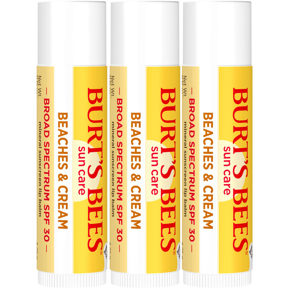 Burt’s Bees Beaches and Cream; aroma a plátano y vainilla para una experiencia sensorial.