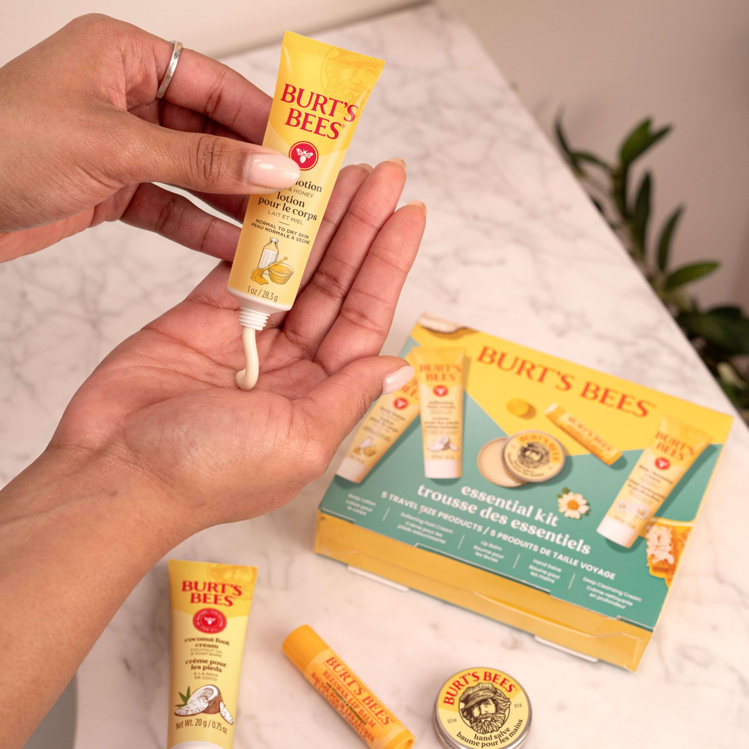 Burt's Bees aroma miel manzanilla: sensación refrescante al aplicar.