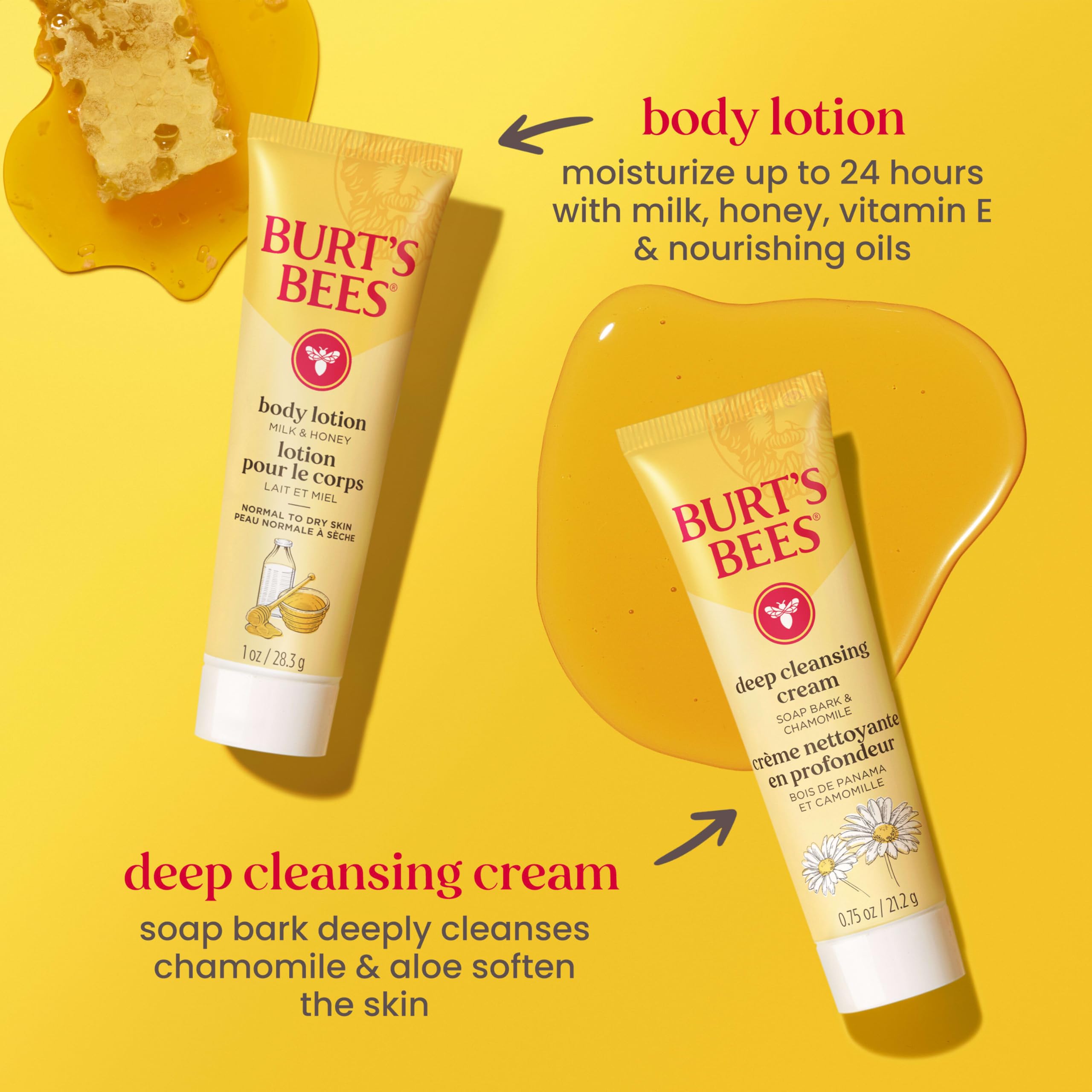 Burt's Bees bálsamo labial de cera: hidratación duradera con mentol.