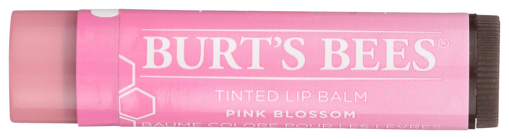 Burt's Bees bálsamo labial tintado Rosa Floral para un aspecto natural.