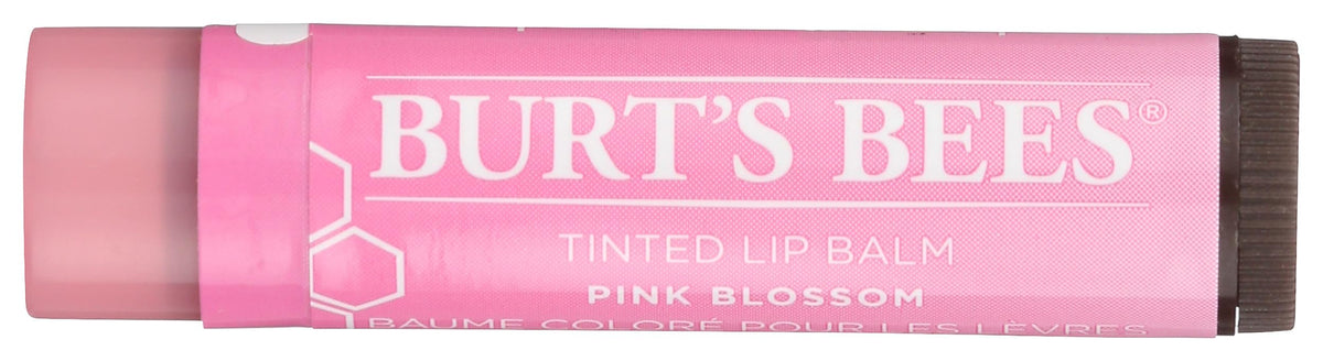 Burt's Bees bálsamo labial tintado Rosa Floral para un aspecto natural.