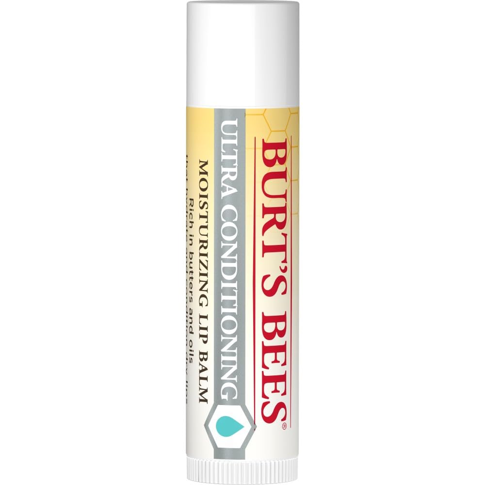Textura cremosa de Burt's Bees para labios suaves y confortables.