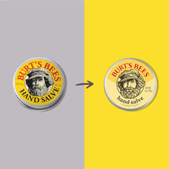 Burt's Bees bálsamo de manos aplicado para suavidad instantánea