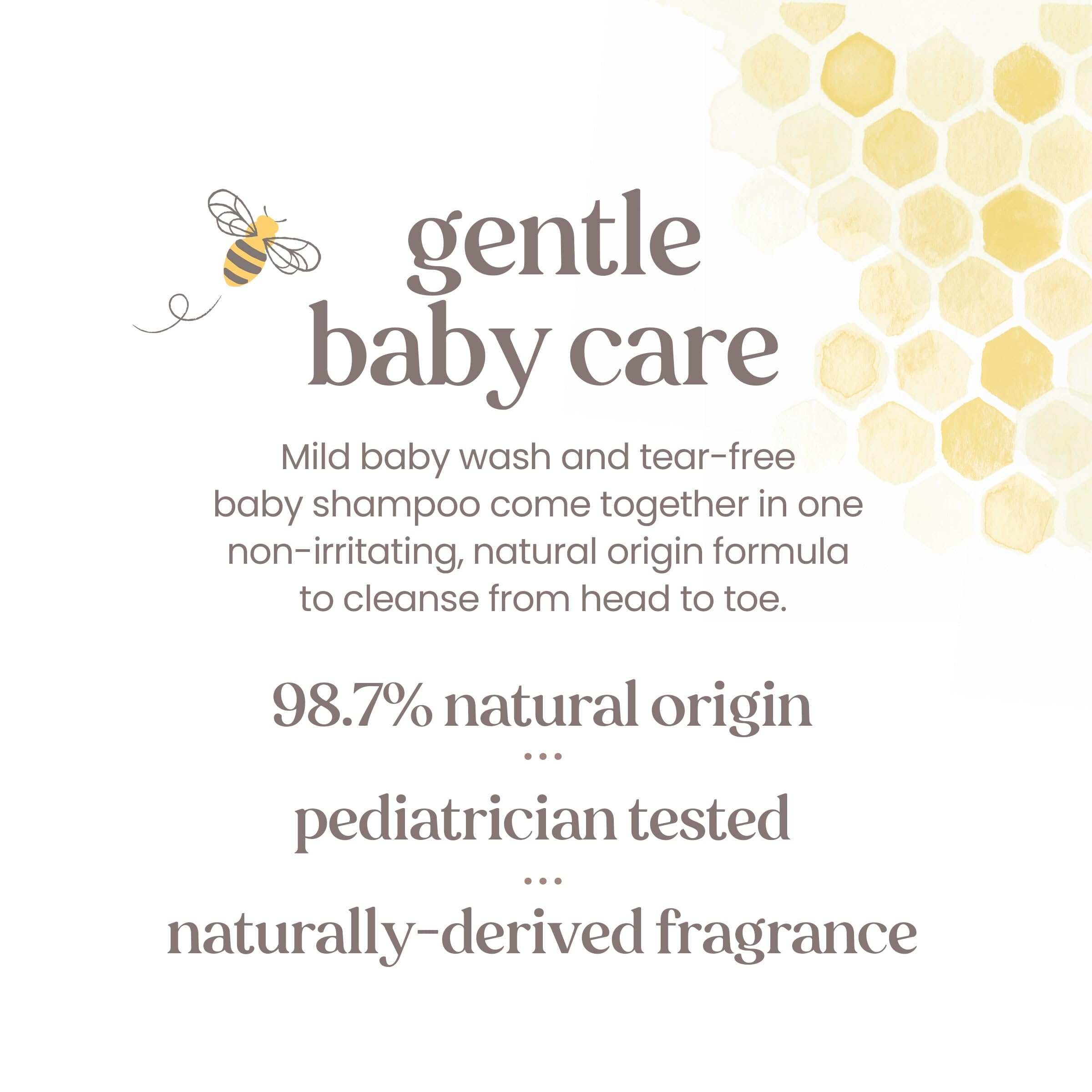 Burt's Bees Baby prueba pediátrica, sin ftalatos