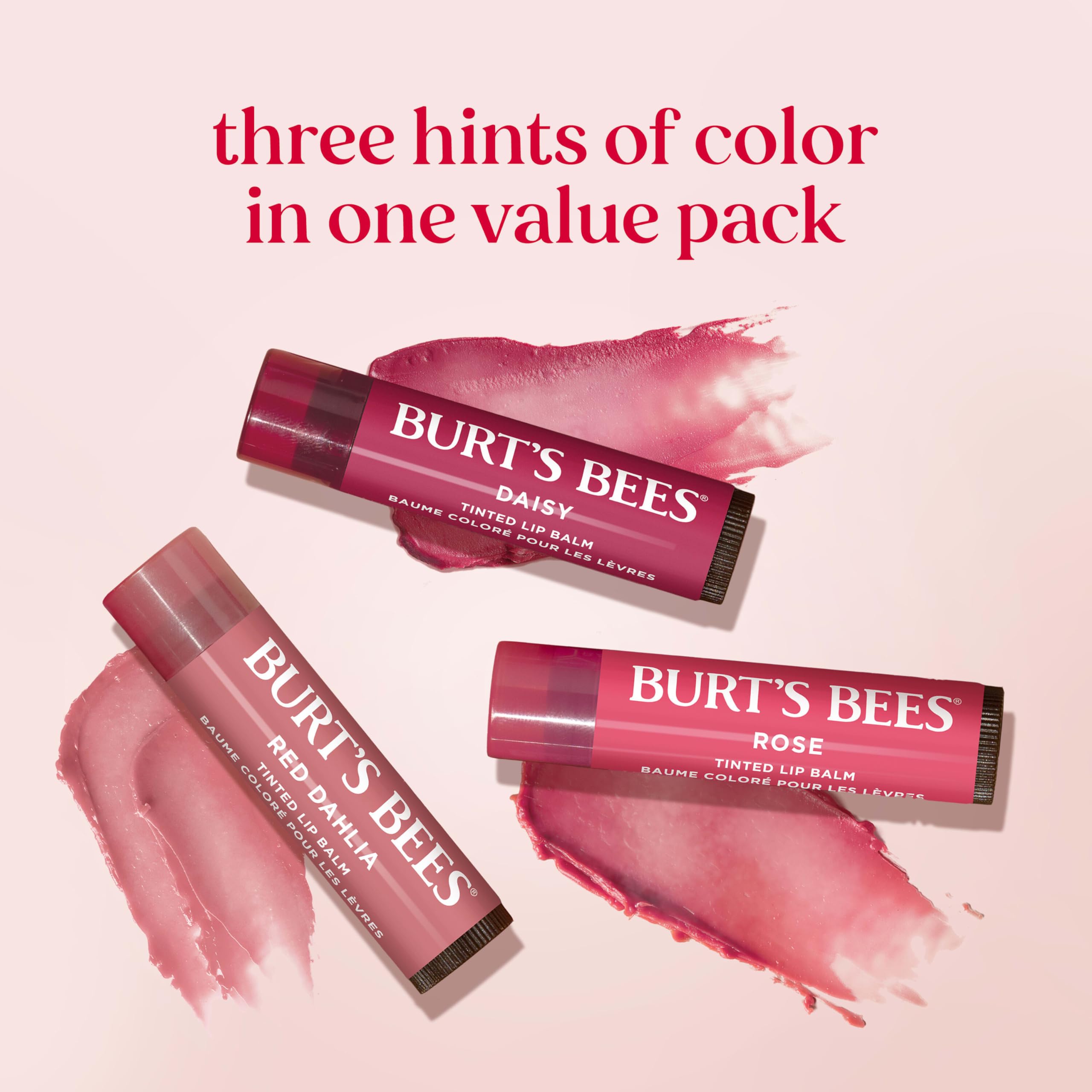 Brillo saludable y color construible con Burt's Bees.
