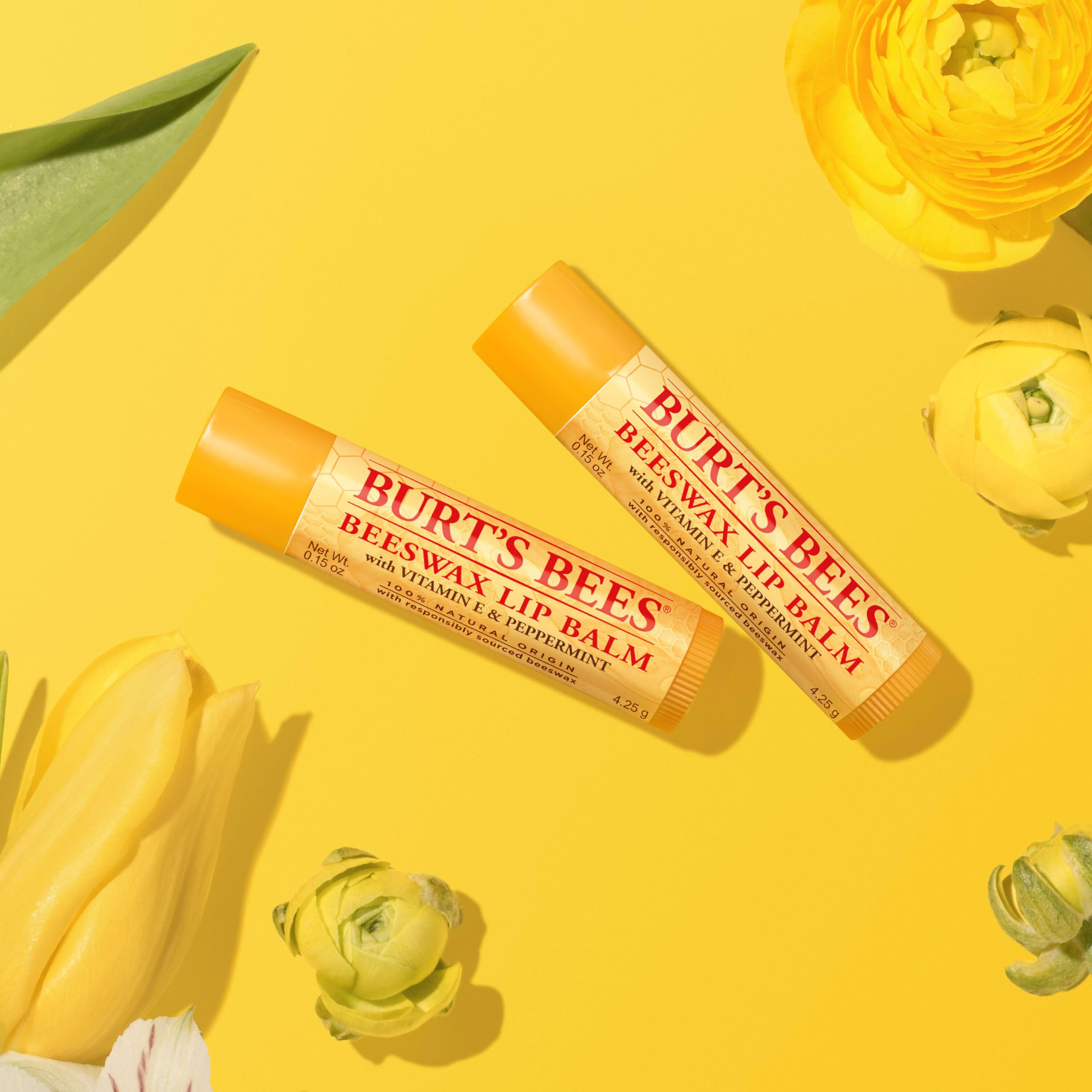 Burt's Bees free from parabens, phthalates, petrolatum and SLS.