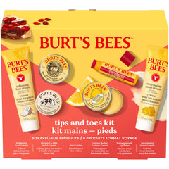 Conjunto Burt's Bees para manos y pies, hidratación suave diaria.