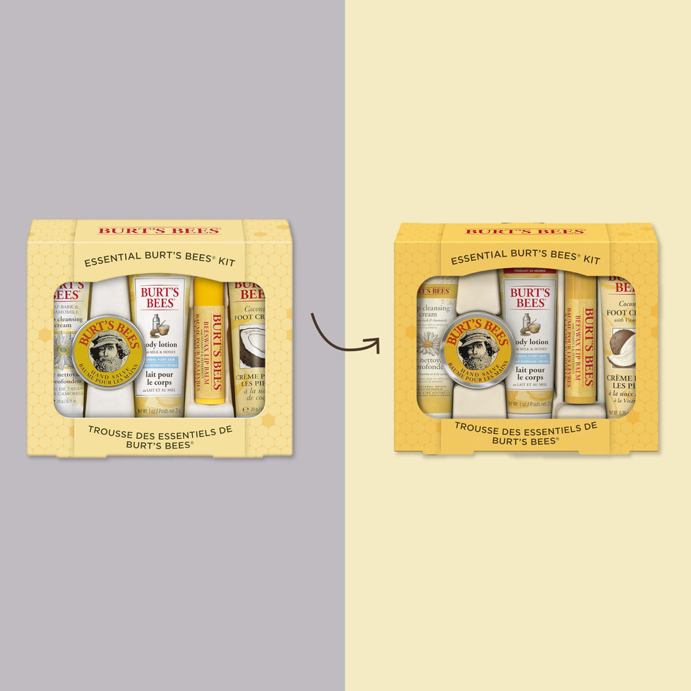 Crema limpieza profunda de Burt's Bees, textura cremosa para rostro.