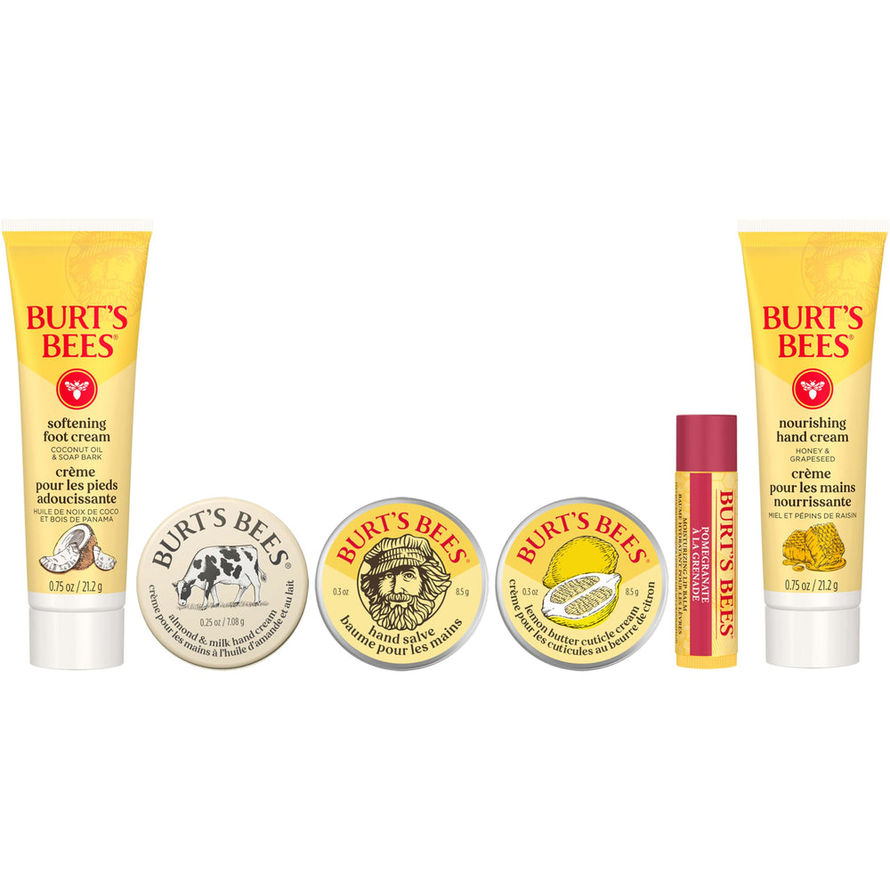 Crema de manos almendra y leche de Burt's Bees, hidratación rápida.
