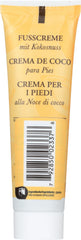 Aplicación suave de Burt's Bees coco para pies secos en casa