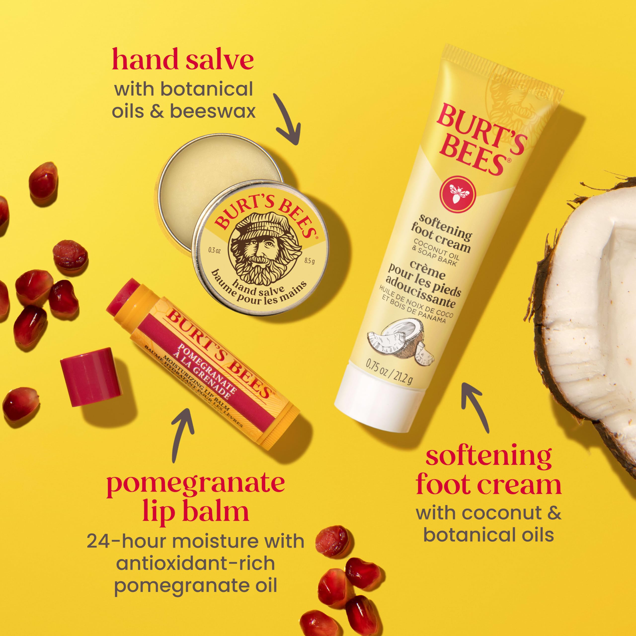 Crema para pies suavizante Burt's Bees, pies más suaves.