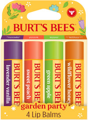 Burt’s Bees Garden Party bálsamo labial lavanda vainilla, hidratación suave para labios