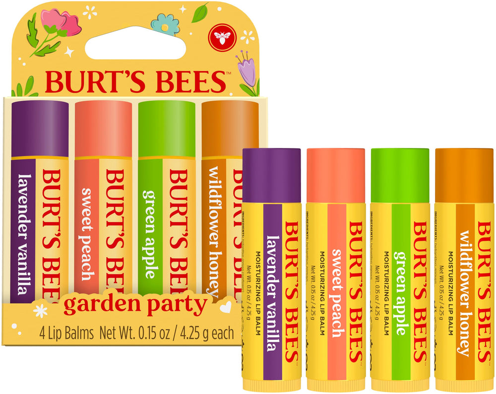 Burt’s Bees Garden Party set regalo, cuidado diario de labios para regalar