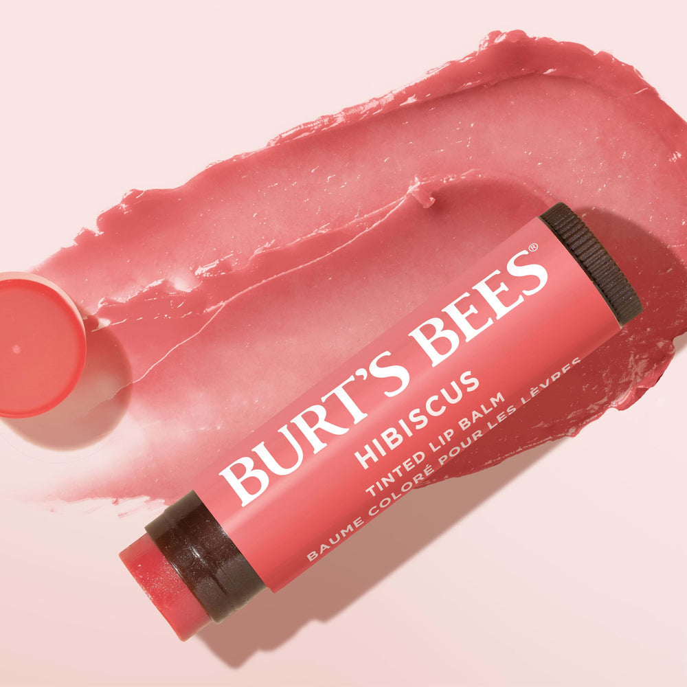Burts Bees Hibiscus tint provides subtle everyday color.