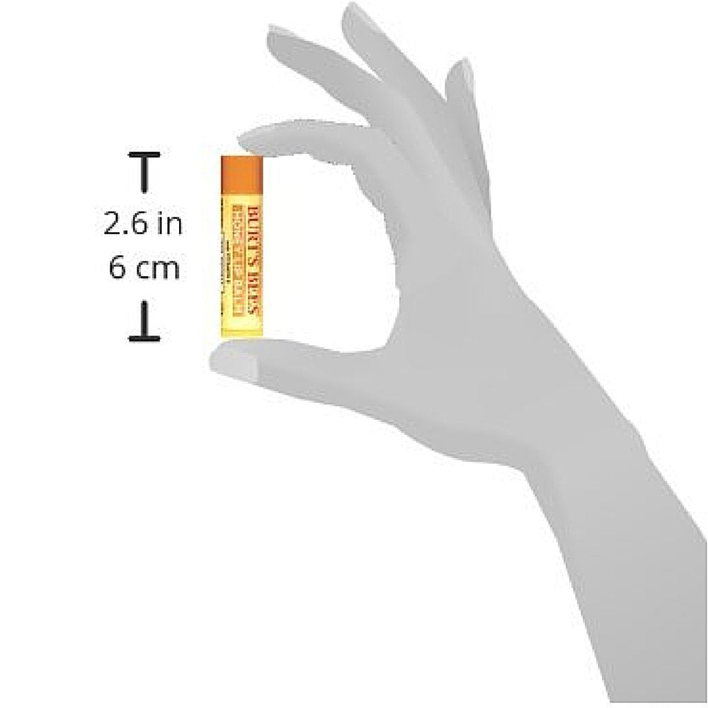Burt's Bees Honey Moisturizing Lip Balm pack of 12 tubes showing convenient everyday moisture.