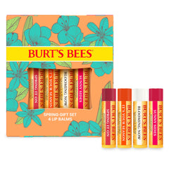 Burt's Bees Just Picked Lip Balm Set sabor Granada, tubo compacto para retoques diarios.