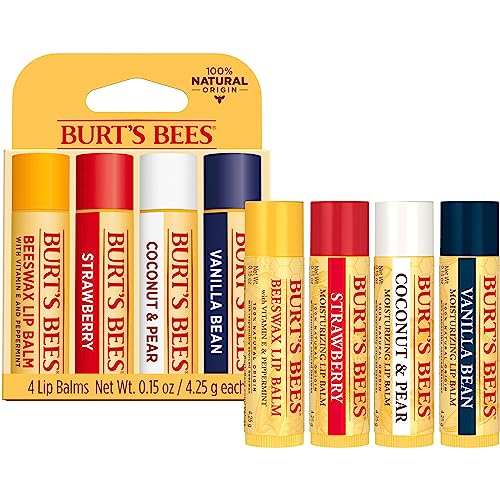 Set de Burt's Bees Lip Balm para regalo o uso múltiple.